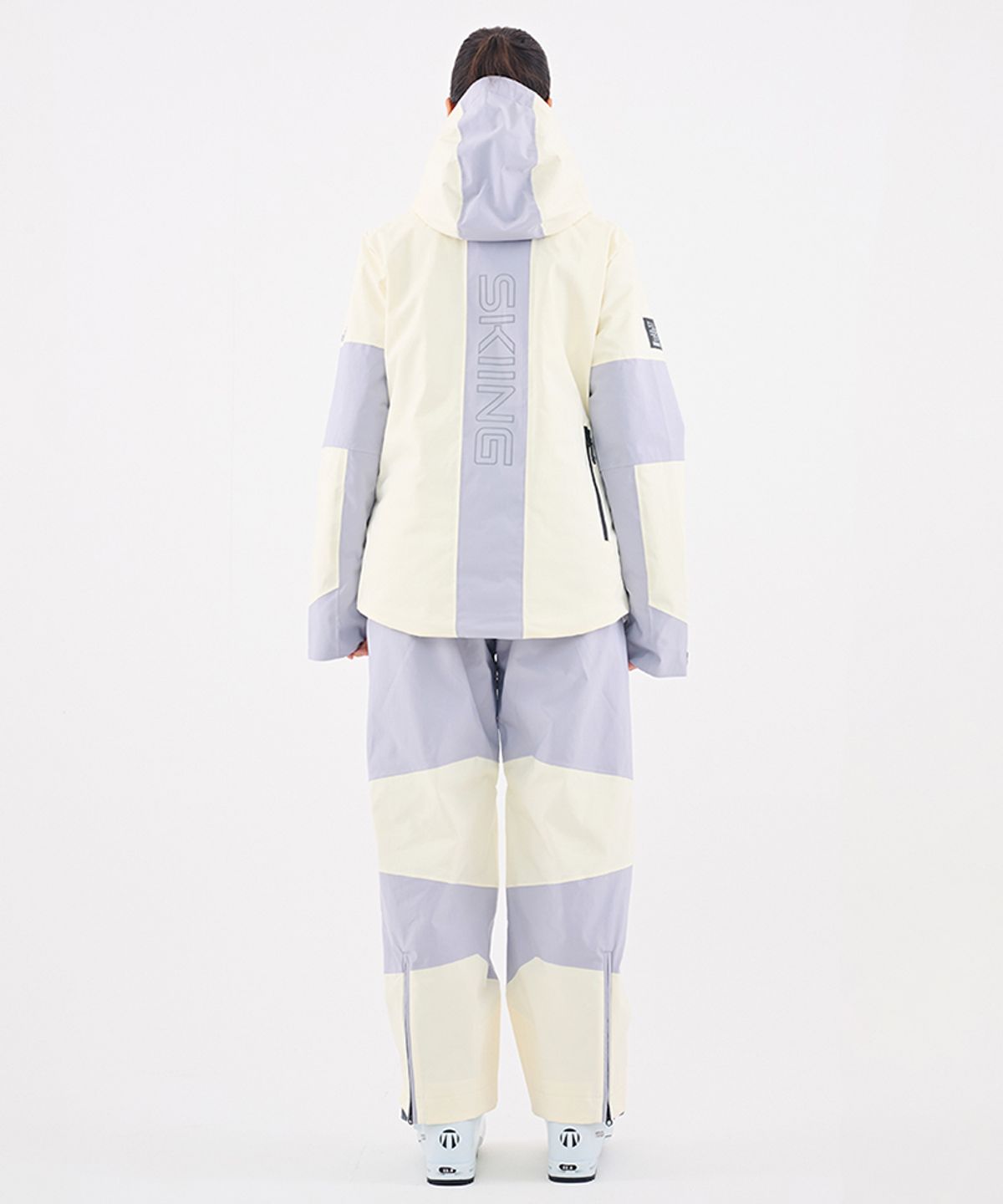 돌아우터웨어(DOLL OUTERWEAR) 2526 눅 스키 자켓&팬츠 세트 IVORY 남녀공용