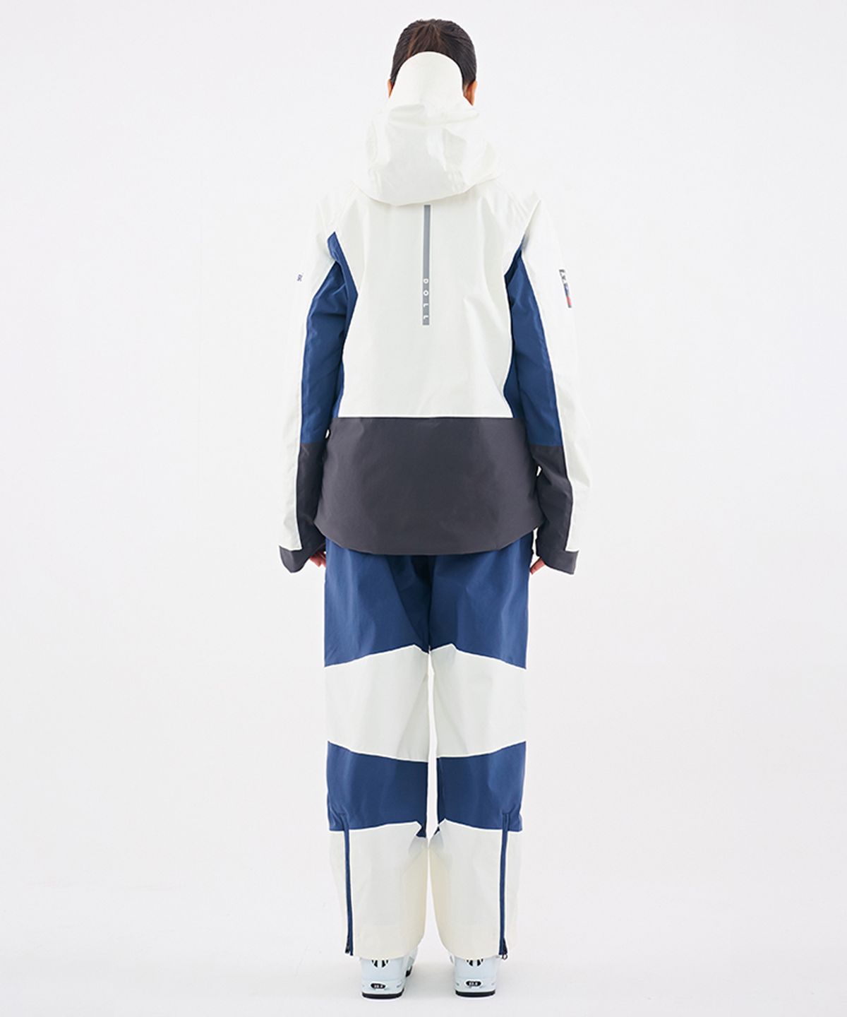 돌아우터웨어(DOLL OUTERWEAR) 2526 오쓰 스키 자켓&팬츠 세트 NAVY 남녀공용
