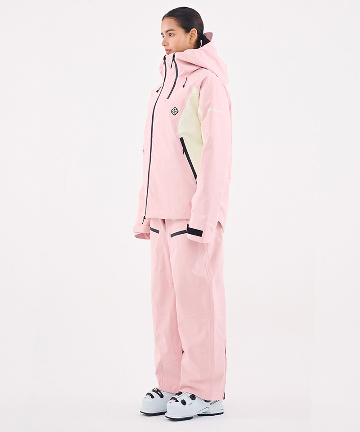 돌아우터웨어(DOLL OUTERWEAR) 2526 오쓰 스키 자켓&팬츠 세트 PINK 남녀공용