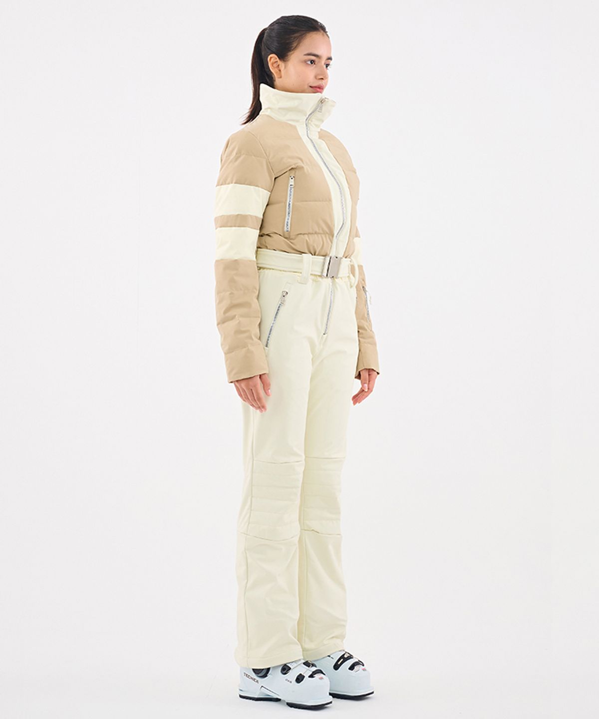 돌아우터웨어(DOLL OUTERWEAR) 2526 펄스 스키 점프슈트 BEIGE
