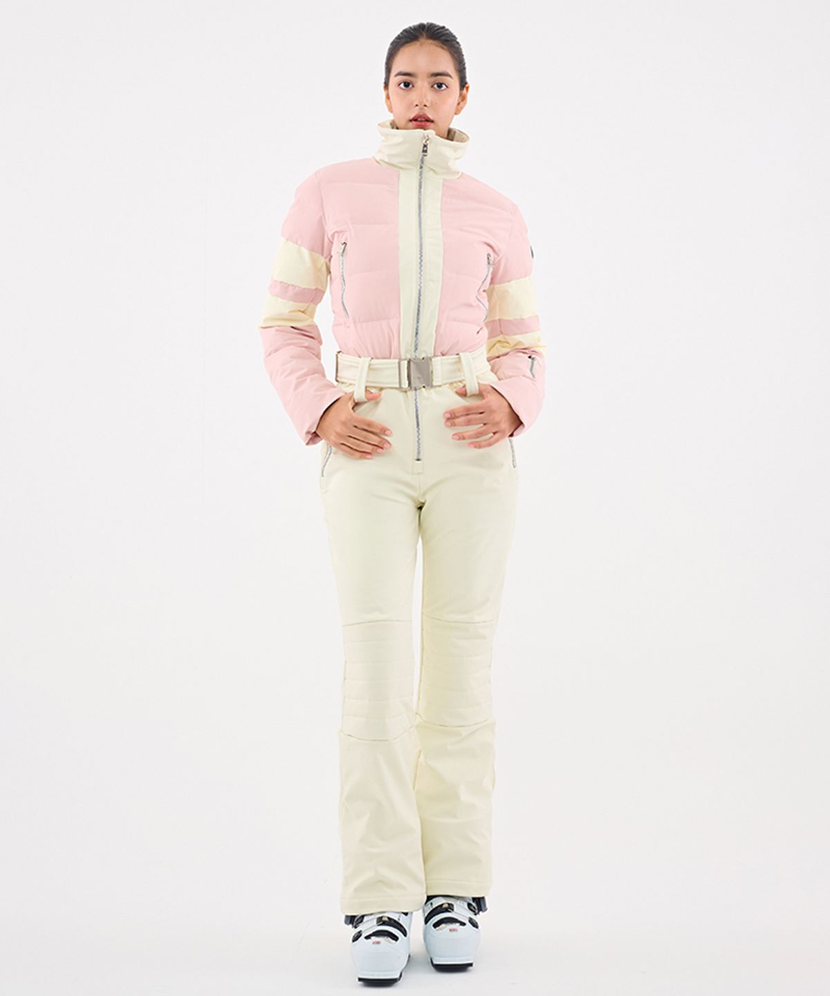 돌아우터웨어(DOLL OUTERWEAR) 2526 펄스 스키 점프슈트 PINK
