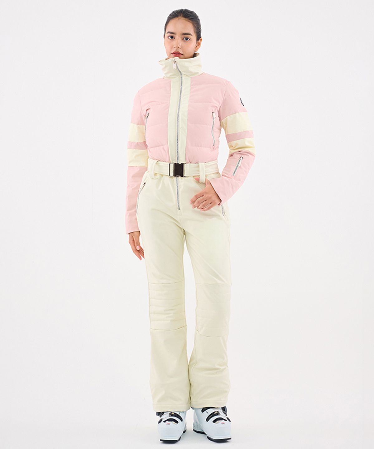 돌아우터웨어(DOLL OUTERWEAR) 2526 펄스 스키 점프슈트 PINK