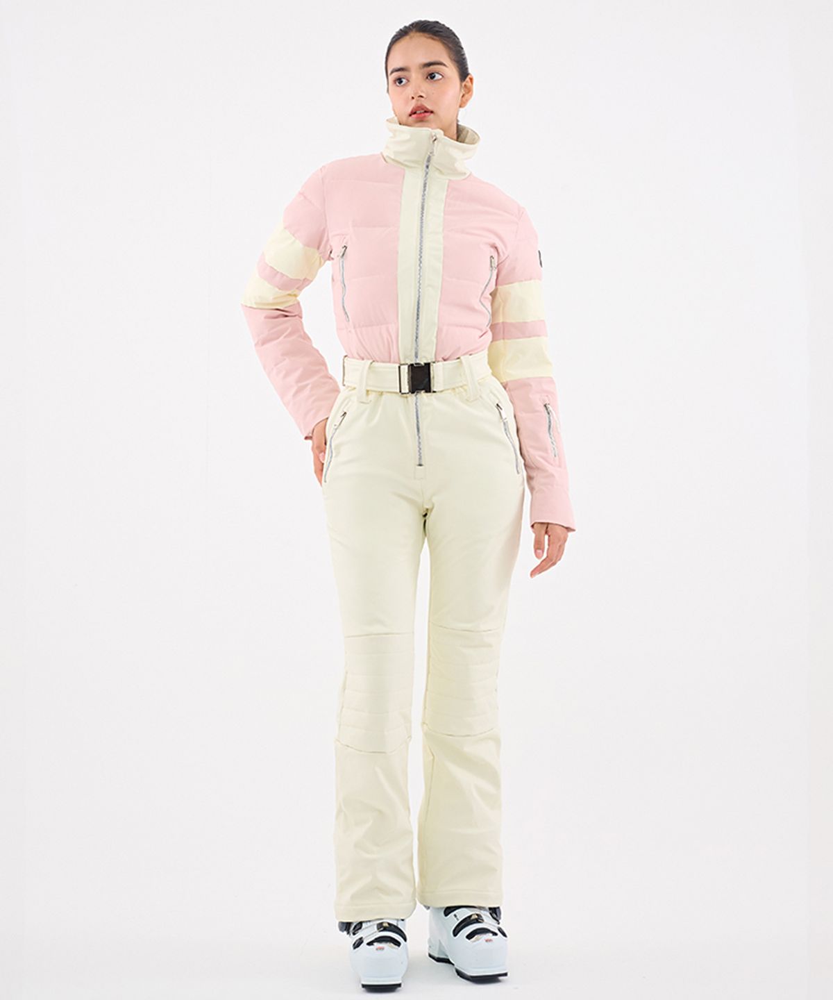 돌아우터웨어(DOLL OUTERWEAR) 2526 펄스 스키 점프슈트 PINK