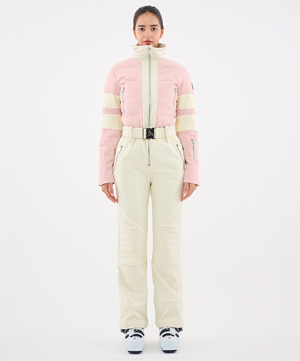 돌아우터웨어(DOLL OUTERWEAR) 2526 펄스 스키 점프슈트 PINK
