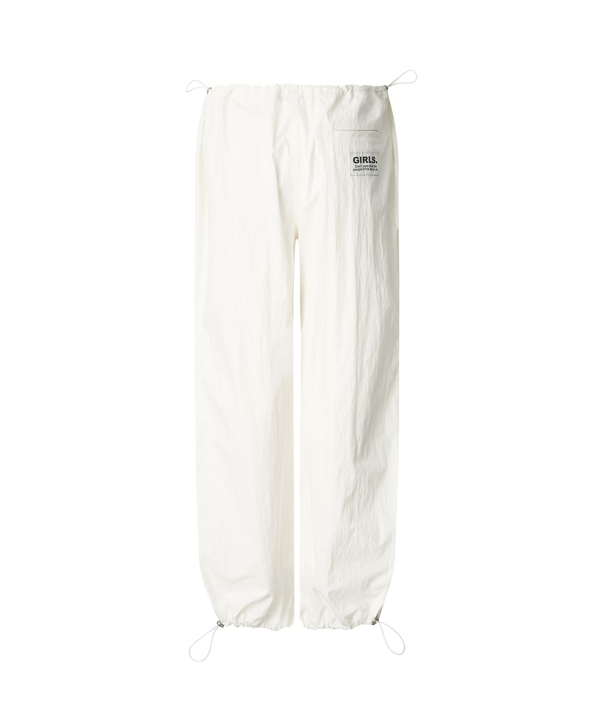 걸스걸스(GIRLSGIRLS) GIRLS WIDE PANTS - WHITE