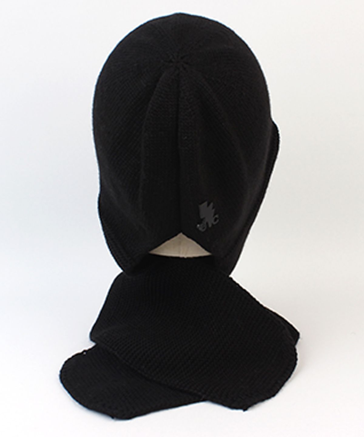 유니버셜 케미스트리(UNIVERSAL CHEMISTRY) Wool Black Brim Muffler Beanie 머플러비니