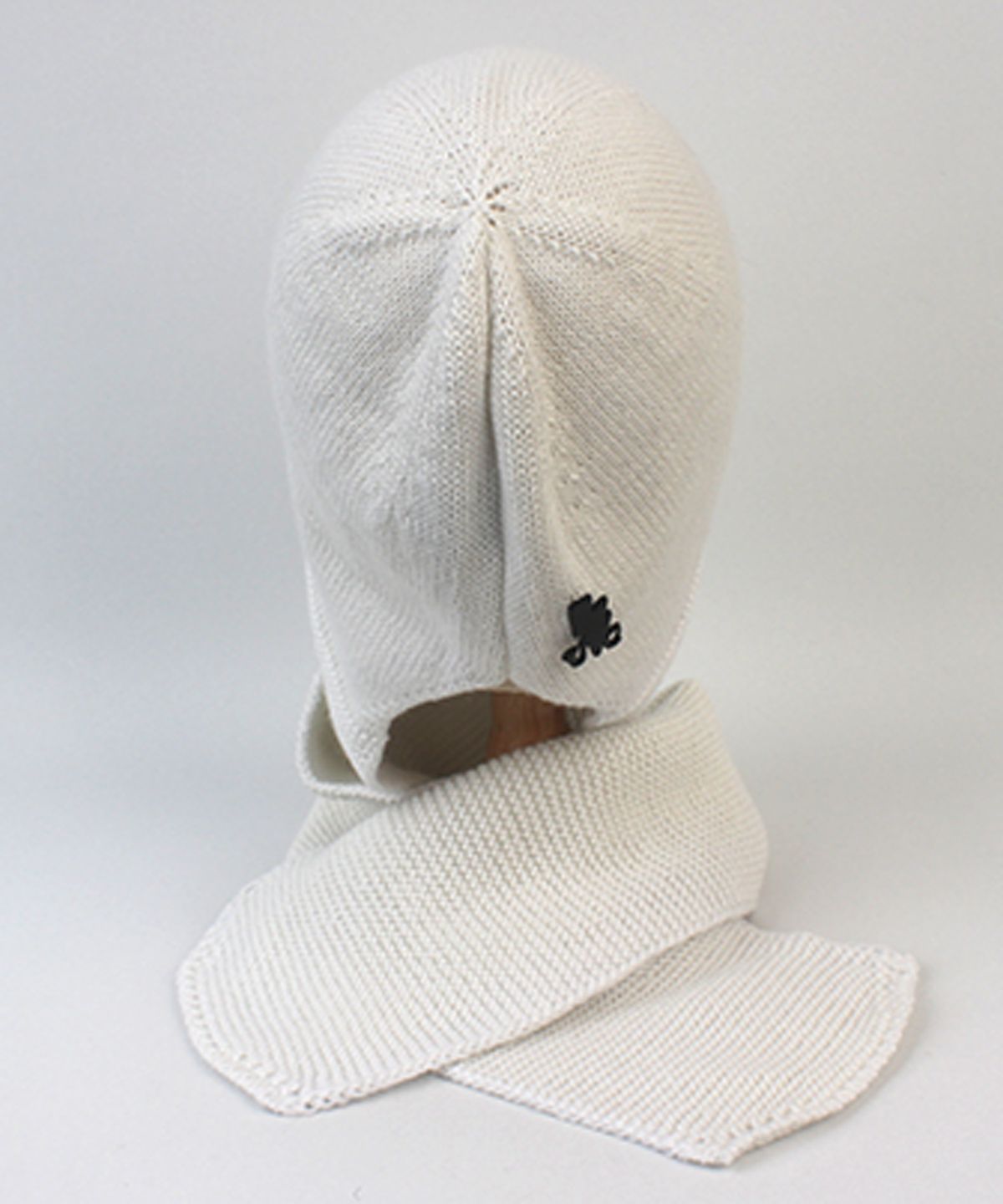 유니버셜 케미스트리(UNIVERSAL CHEMISTRY) Wool Ivory Brim Muffler Beanie 머플러비니