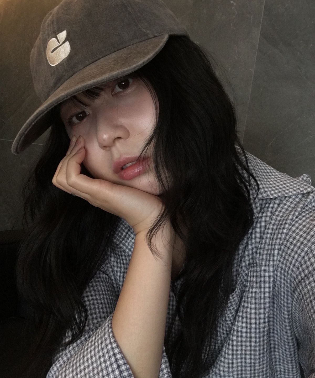 칼린(CARLYN) 뉴 로고 워시드 캡 J74104010