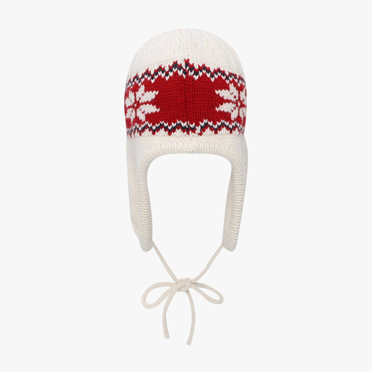 디아도라(diadora) 니트 트루퍼 햇 IVORY
