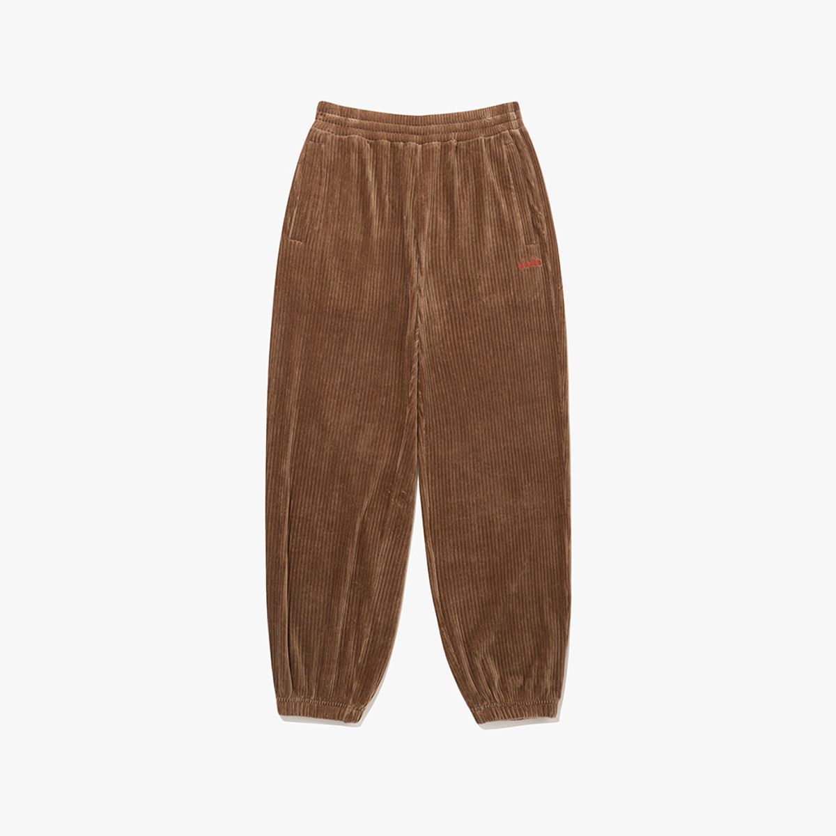 디아도라(diadora) 몬텔로 코듀로이 조거 팬츠 BROWN