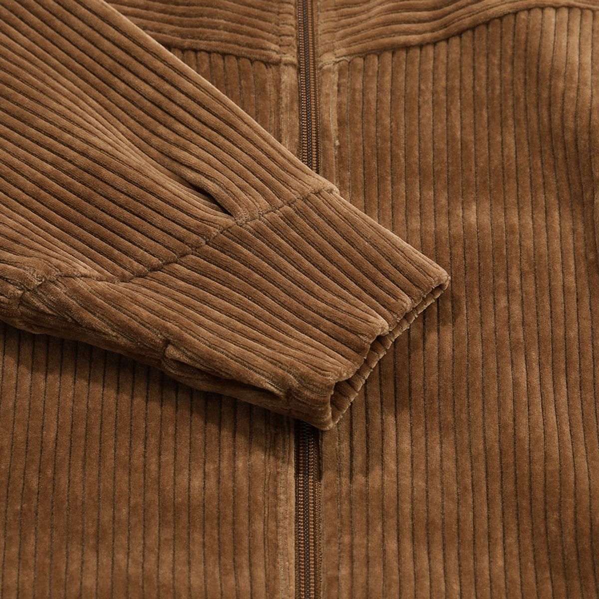 디아도라(diadora) 퍼트리밍 코듀로이 집업 우먼 BROWN