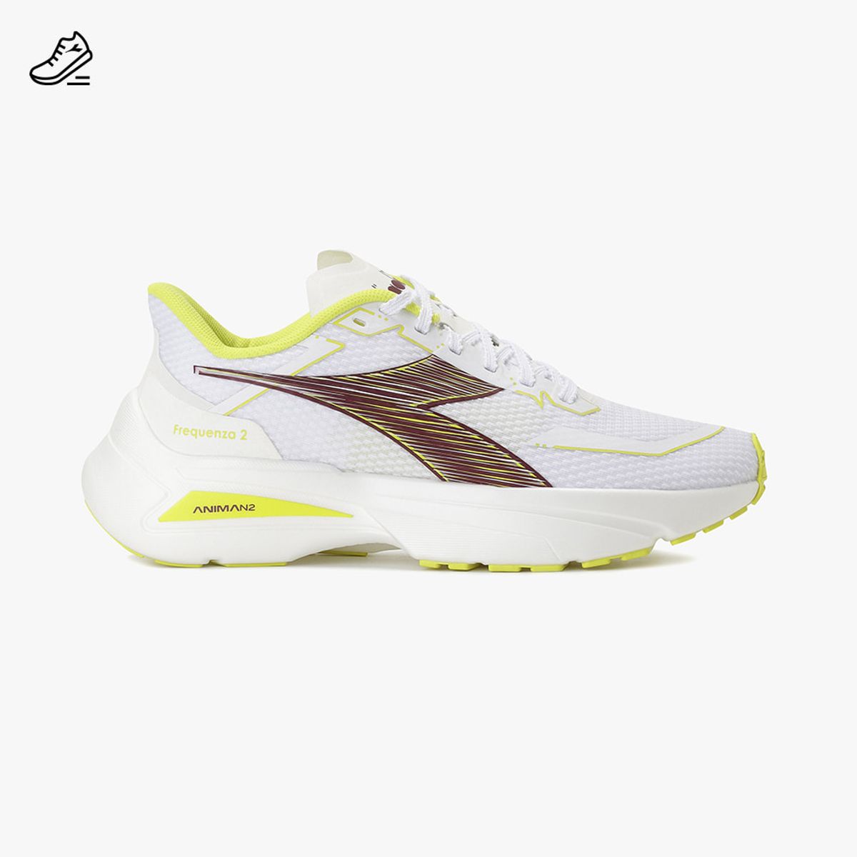 디아도라(diadora) 프리퀀자 2 우먼 WHITE