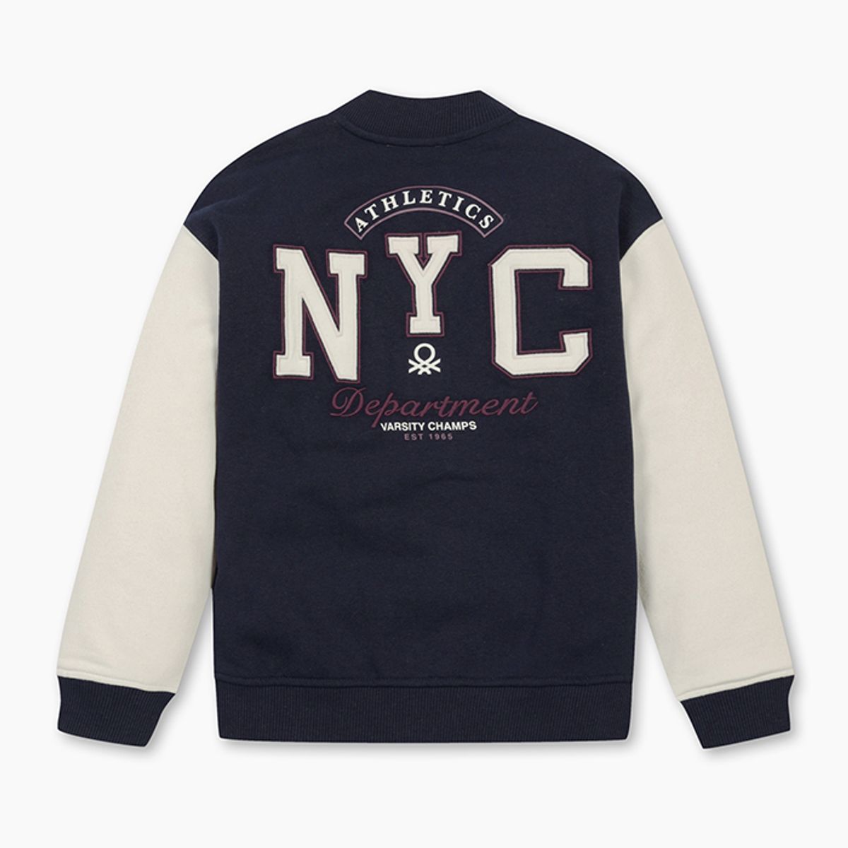 베네통키즈(BENETTONKIDS) 야구 점퍼_32N4C505FNY