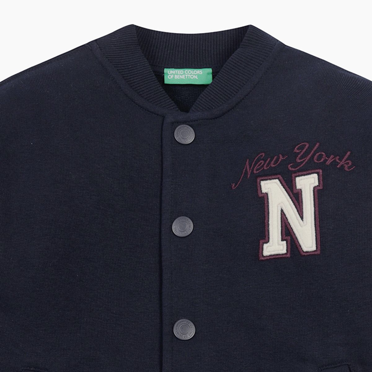 베네통키즈(BENETTONKIDS) 야구 점퍼_32N4C505FNY
