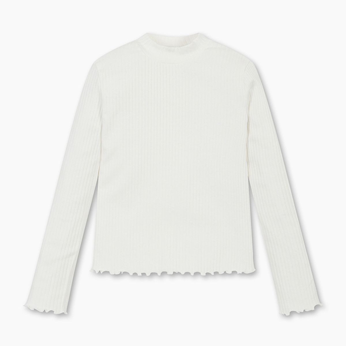 베네통키즈(BENETTONKIDS) 골지 티셔츠_4F1AC203OWH