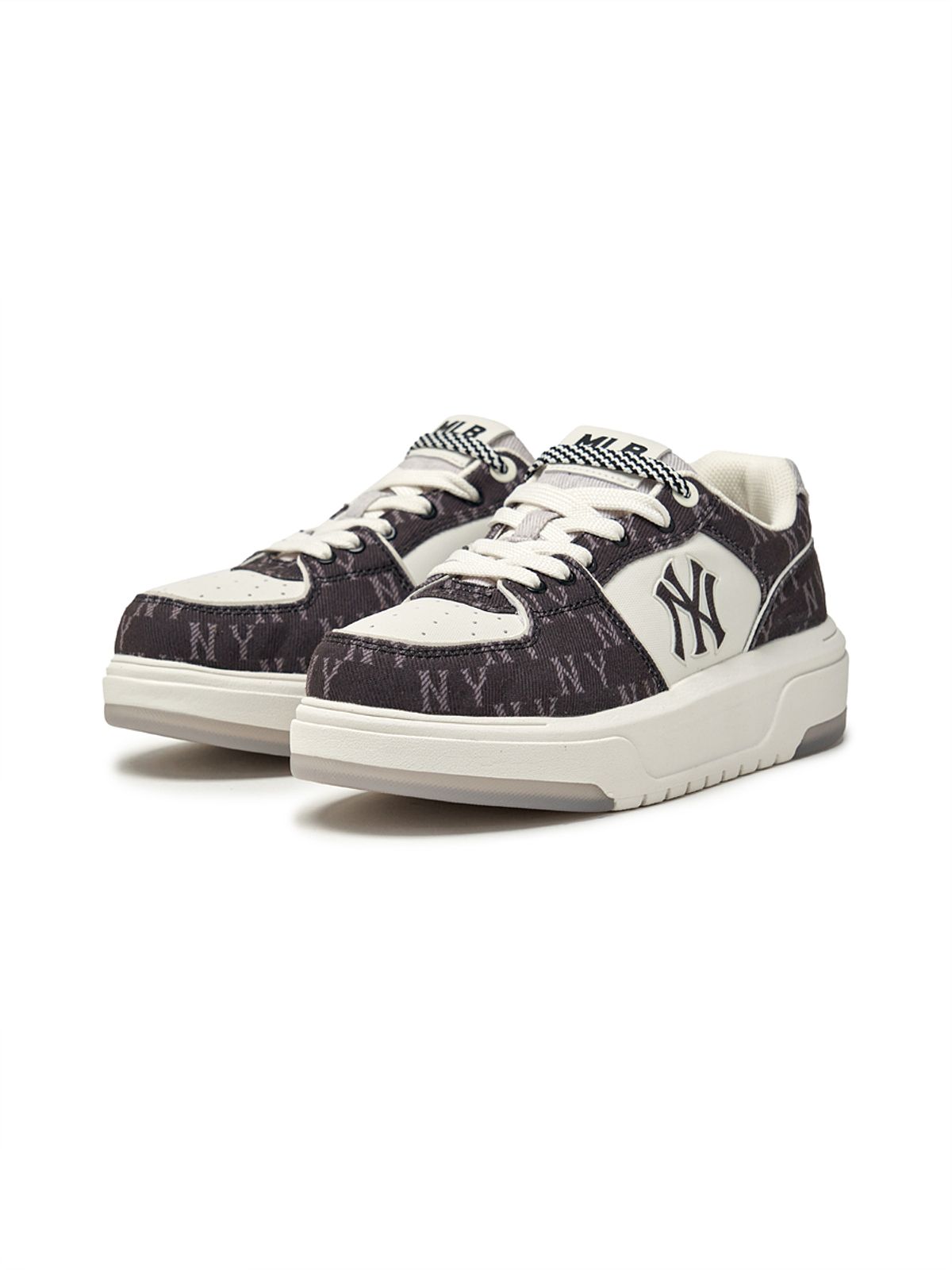엠엘비(MLB) 청키라이너 데님 모노그램 SL NY (Black)