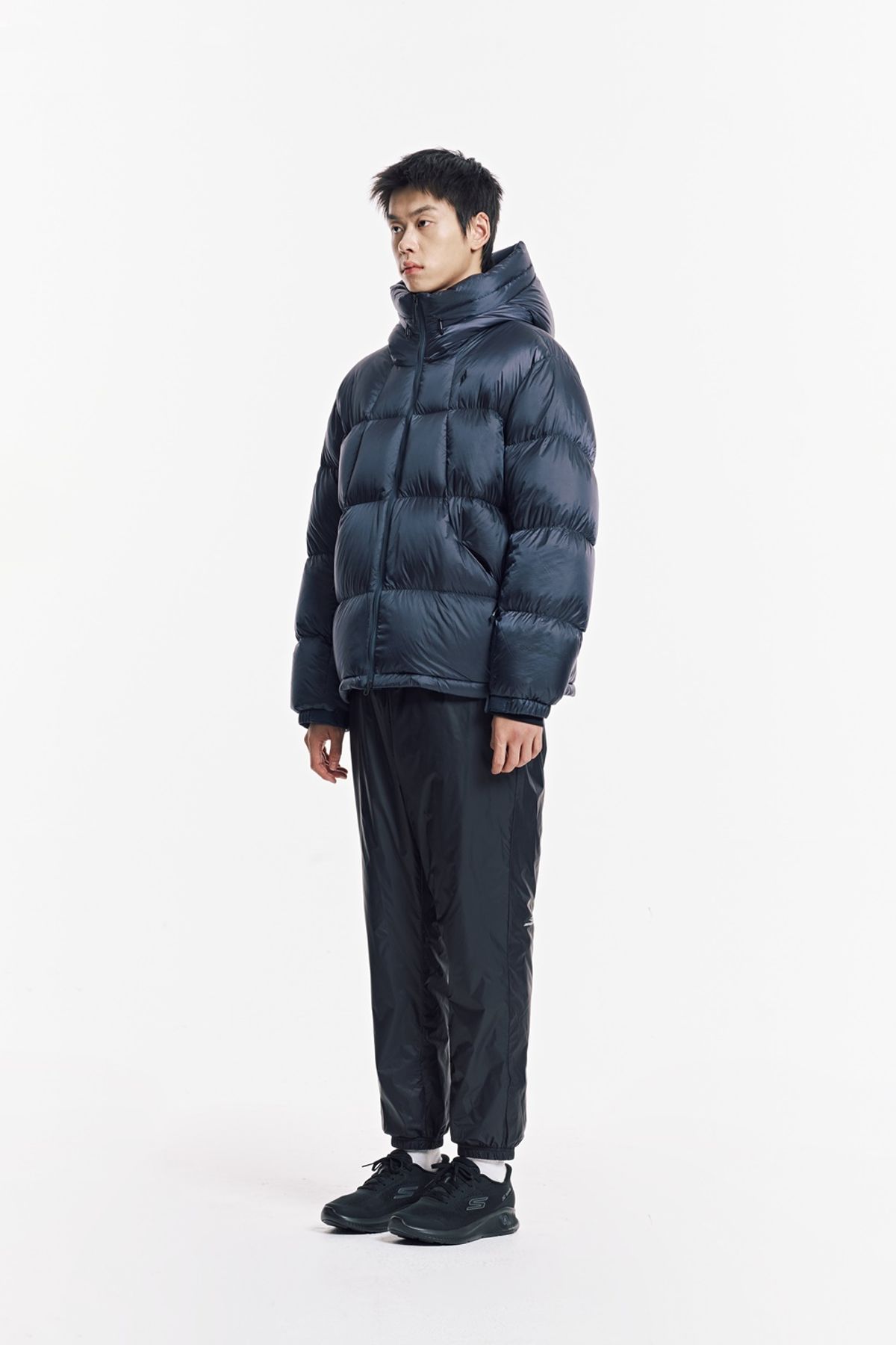 스케쳐스(SKECHERS) 남성 립스탑 다운 자켓_SP3MDCFW023