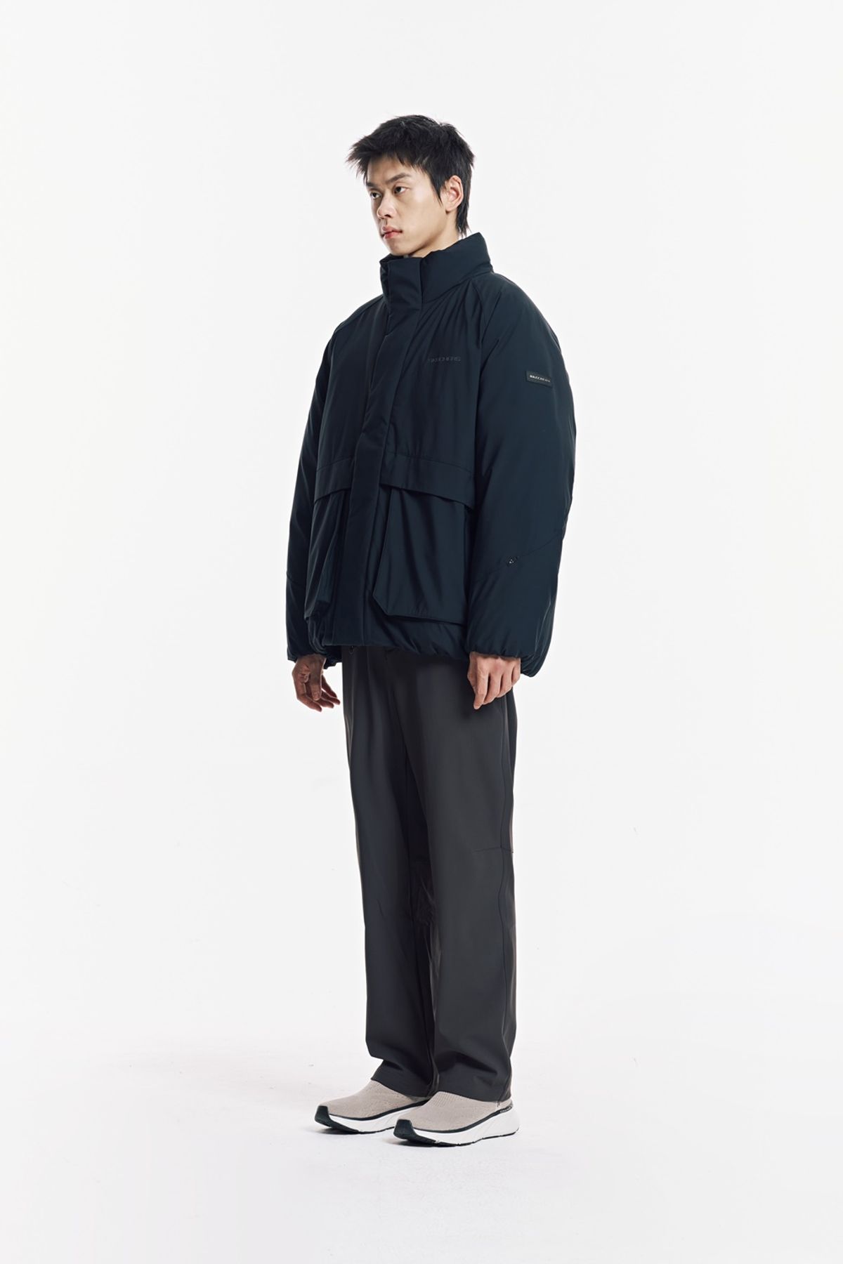 스케쳐스(SKECHERS) 남성 트리코트 다운 자켓_SP3MDCFW012