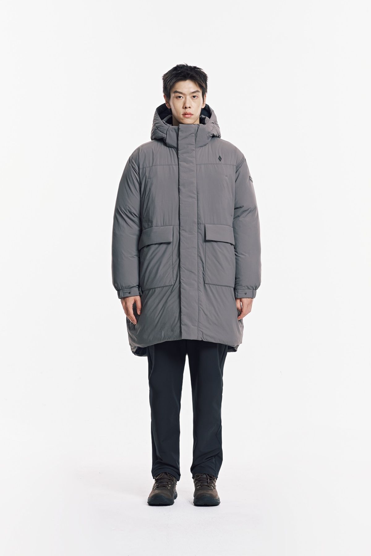 스케쳐스(SKECHERS) 남성 사파리 다운 자켓_SL3MDCFW011