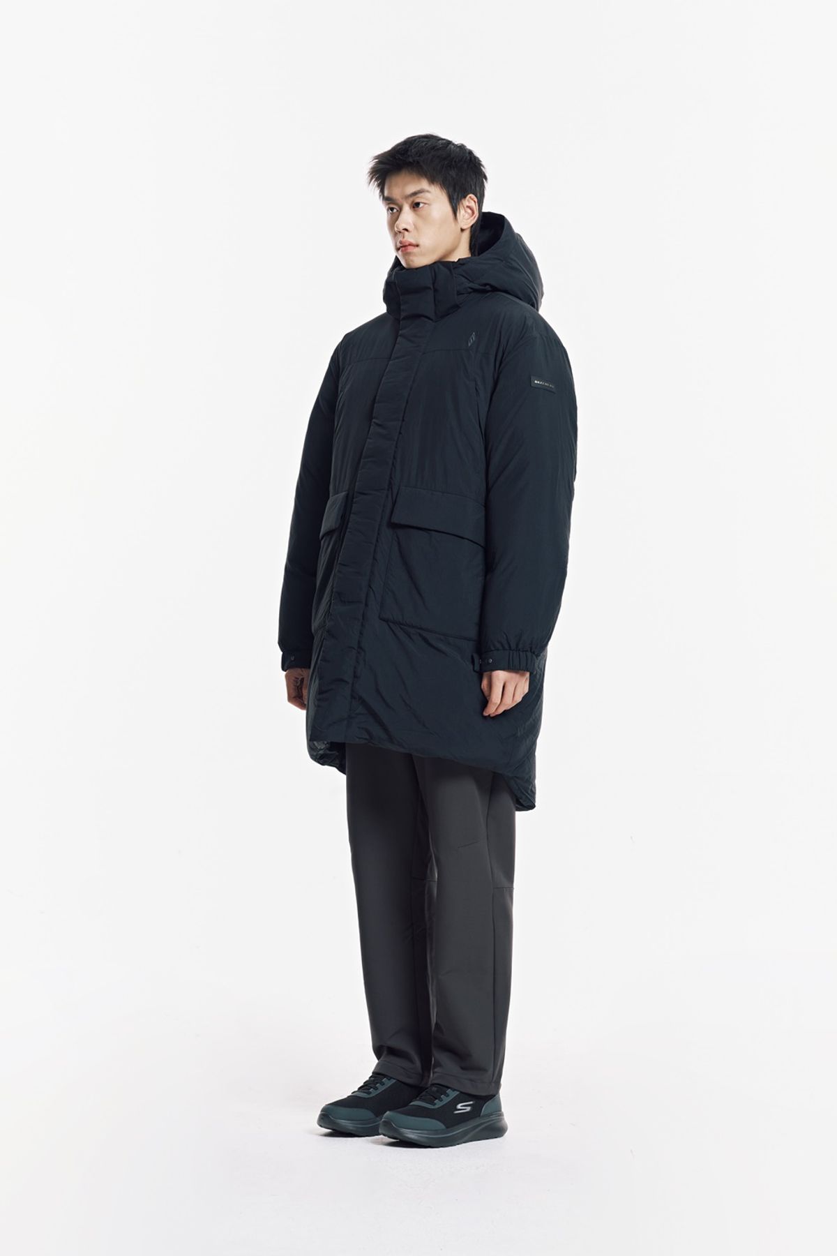스케쳐스(SKECHERS) 남성 사파리 다운 자켓_SL3MDCFW012