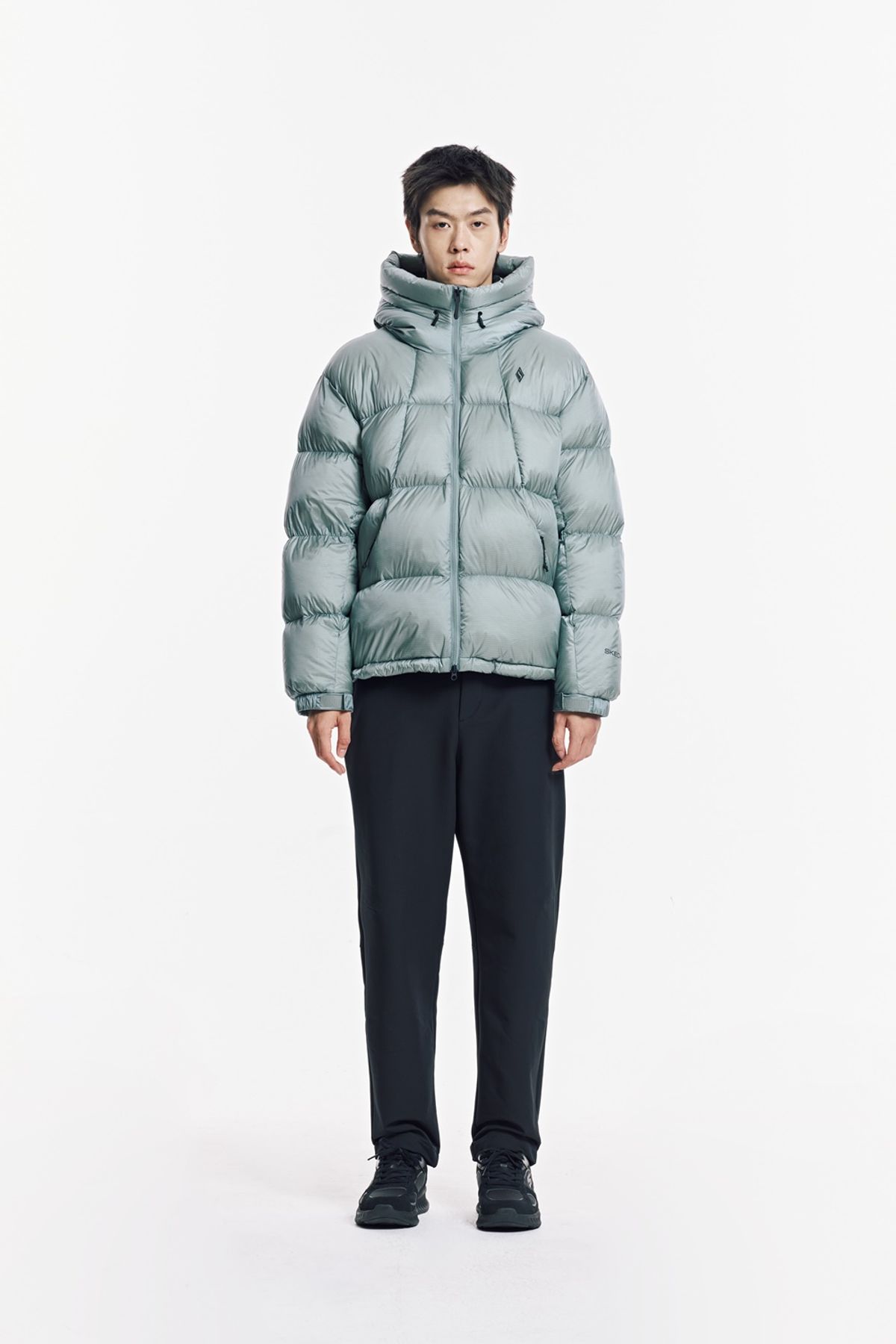 스케쳐스(SKECHERS) 남성 립스탑 다운 자켓_SP3MDCFW021