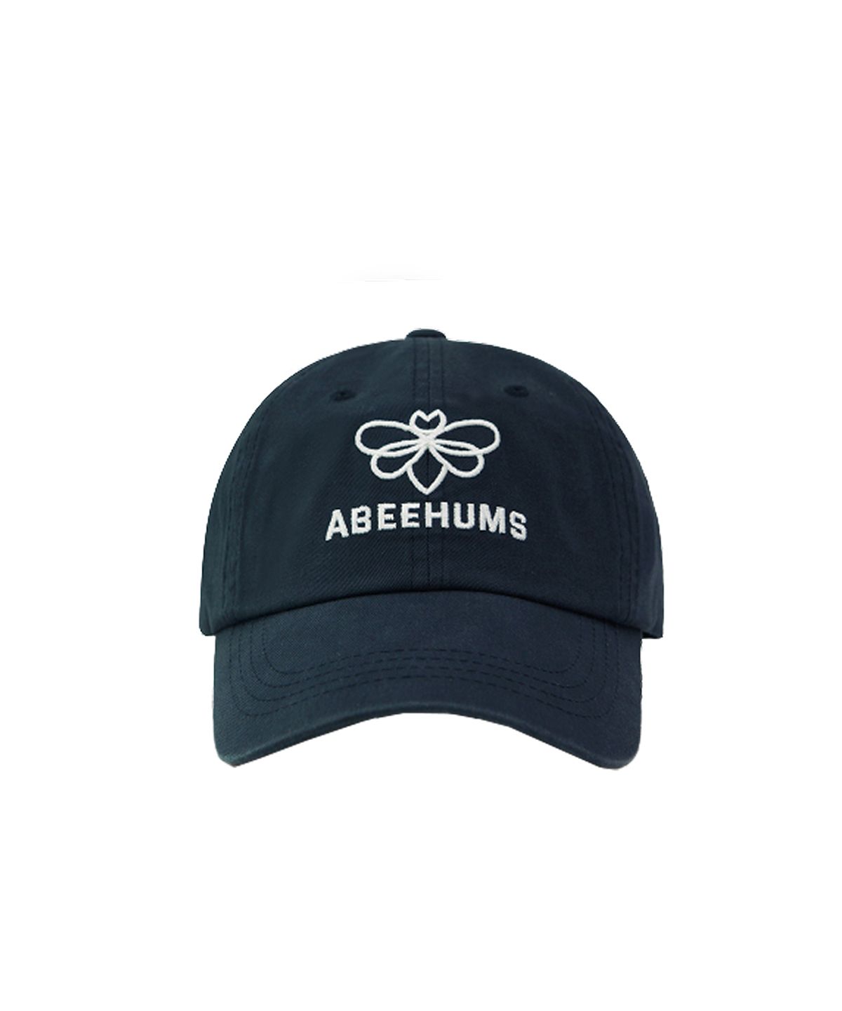 어비험즈(ABEEHUMS) 베이직 시그니처 로고 볼캡 ABH356-001 네이비