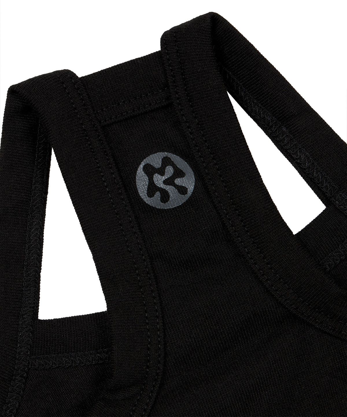 아루마루(ARUMARU) 헬로키티x아루마루 펫 로고 크롭_블랙