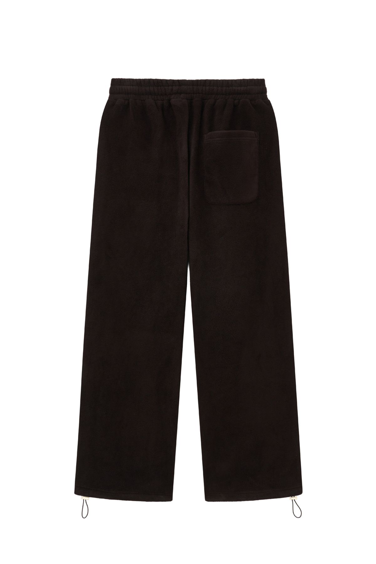 캑터스도넛마켓(CACTUSDONUTMARKET) Embroidery Piping Fleece Sweat Pants-Brown