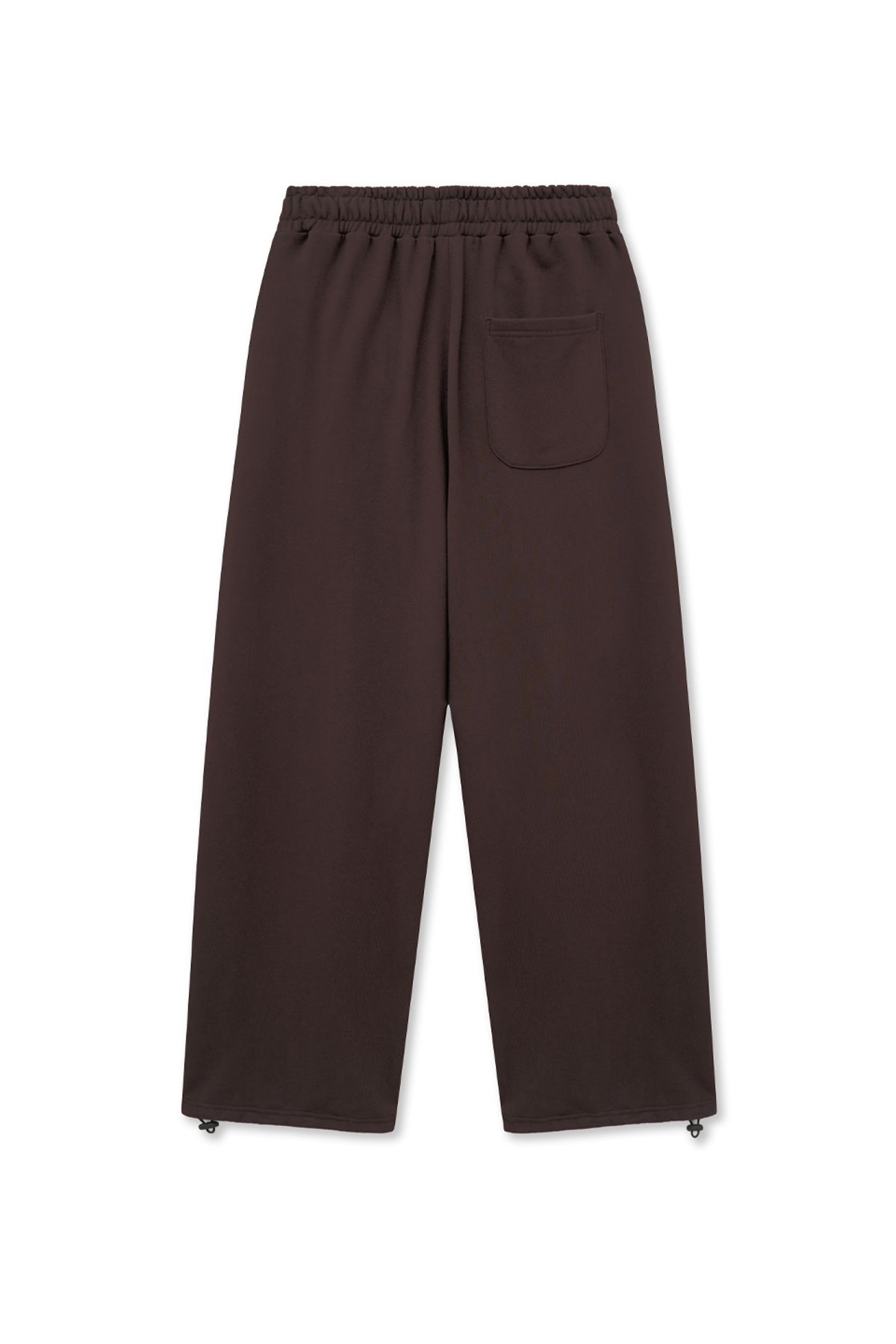 캑터스도넛마켓(CACTUSDONUTMARKET) Cactus Track Line Wide Sweat Pants-Brown