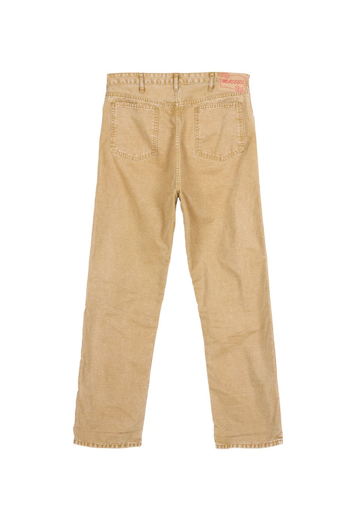 마시스(MASSES) DUCK 5P PANTS H.WASH - BROWN