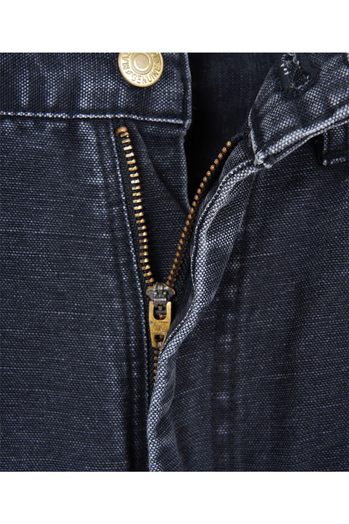 마시스(MASSES) DUCK 5P PANTS H.WASH - BLACK