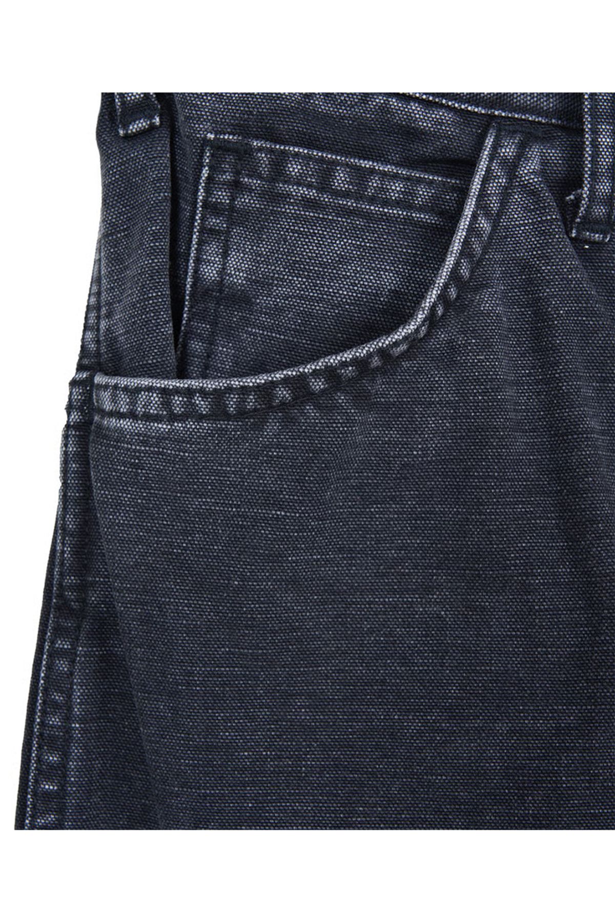 마시스(MASSES) DUCK 5P PANTS H.WASH - BLACK