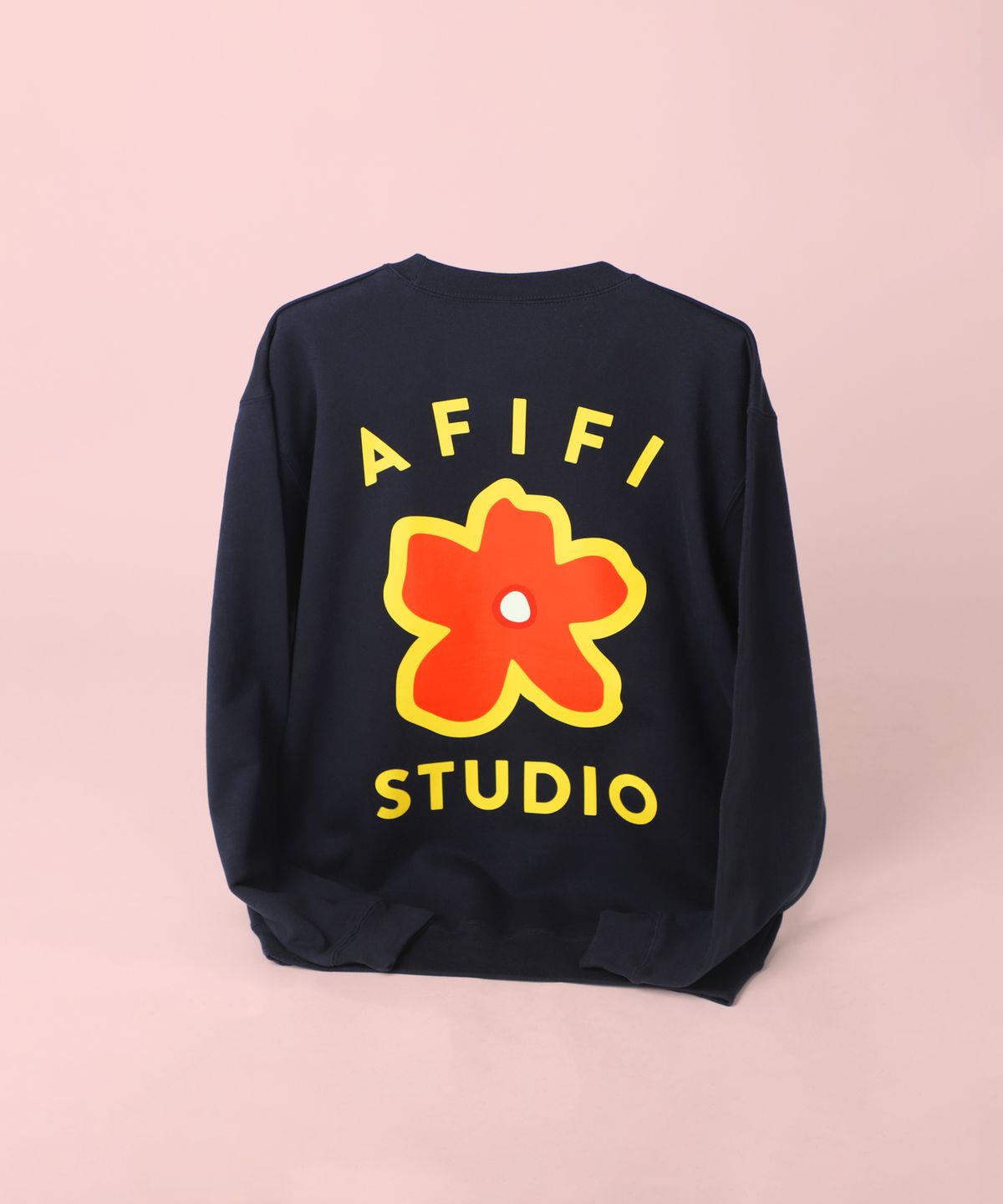 아피피(AFIFI) A.S.F SWEATSHIRT orange