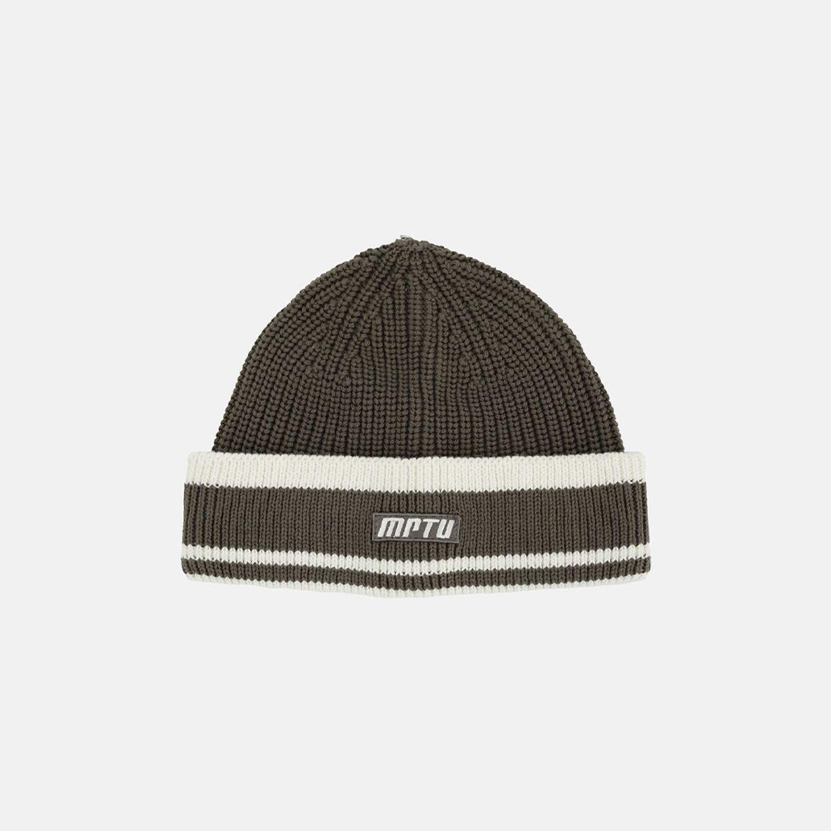 엠피티유(MPTU) [AW25] PTU KNIT CAP / OLIVE GRAY