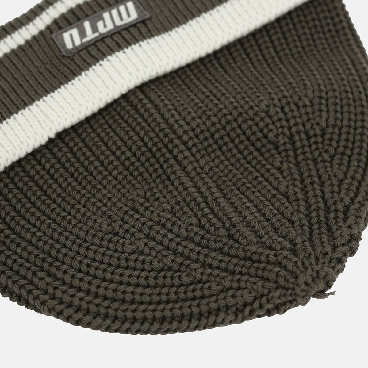 엠피티유(MPTU) [AW25] PTU KNIT CAP / OLIVE GRAY
