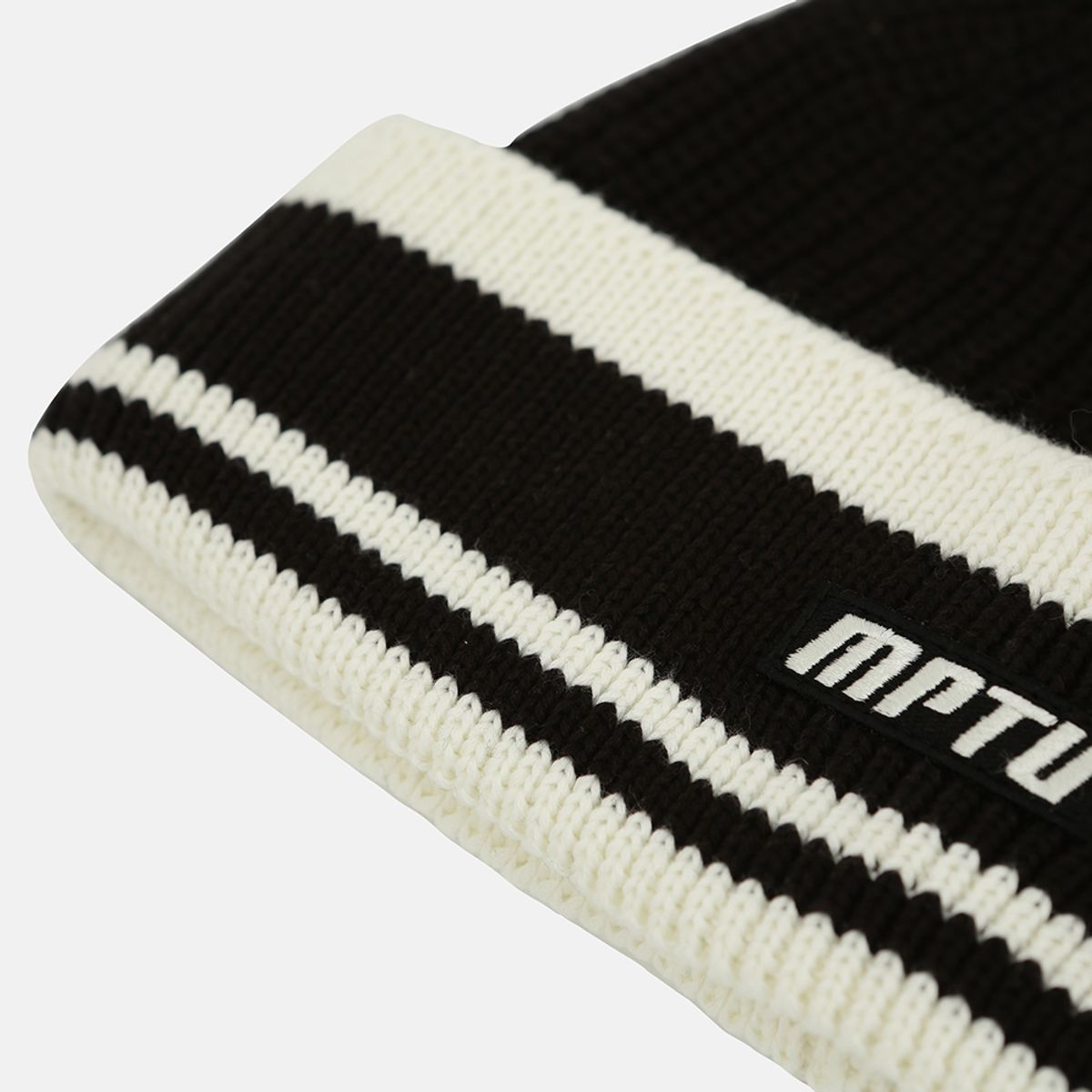 엠피티유(MPTU) [AW25] PTU KNIT CAP / BLACK