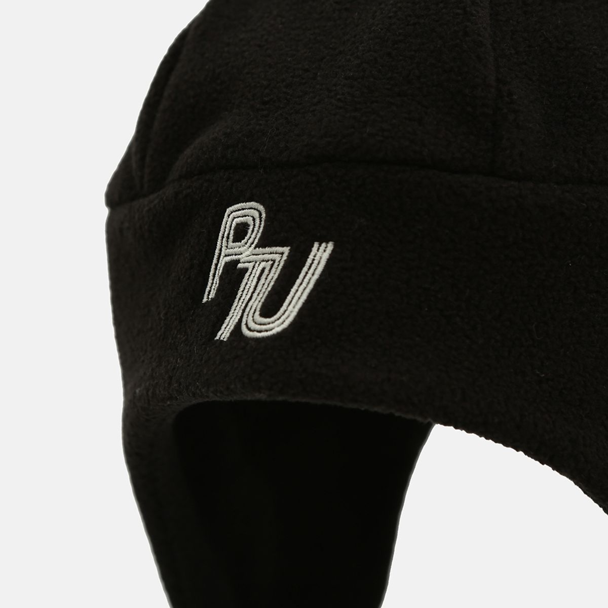 엠피티유(MPTU) [AW25] ACADEMY FLEECE EARFLAP BEANIE / BLACK