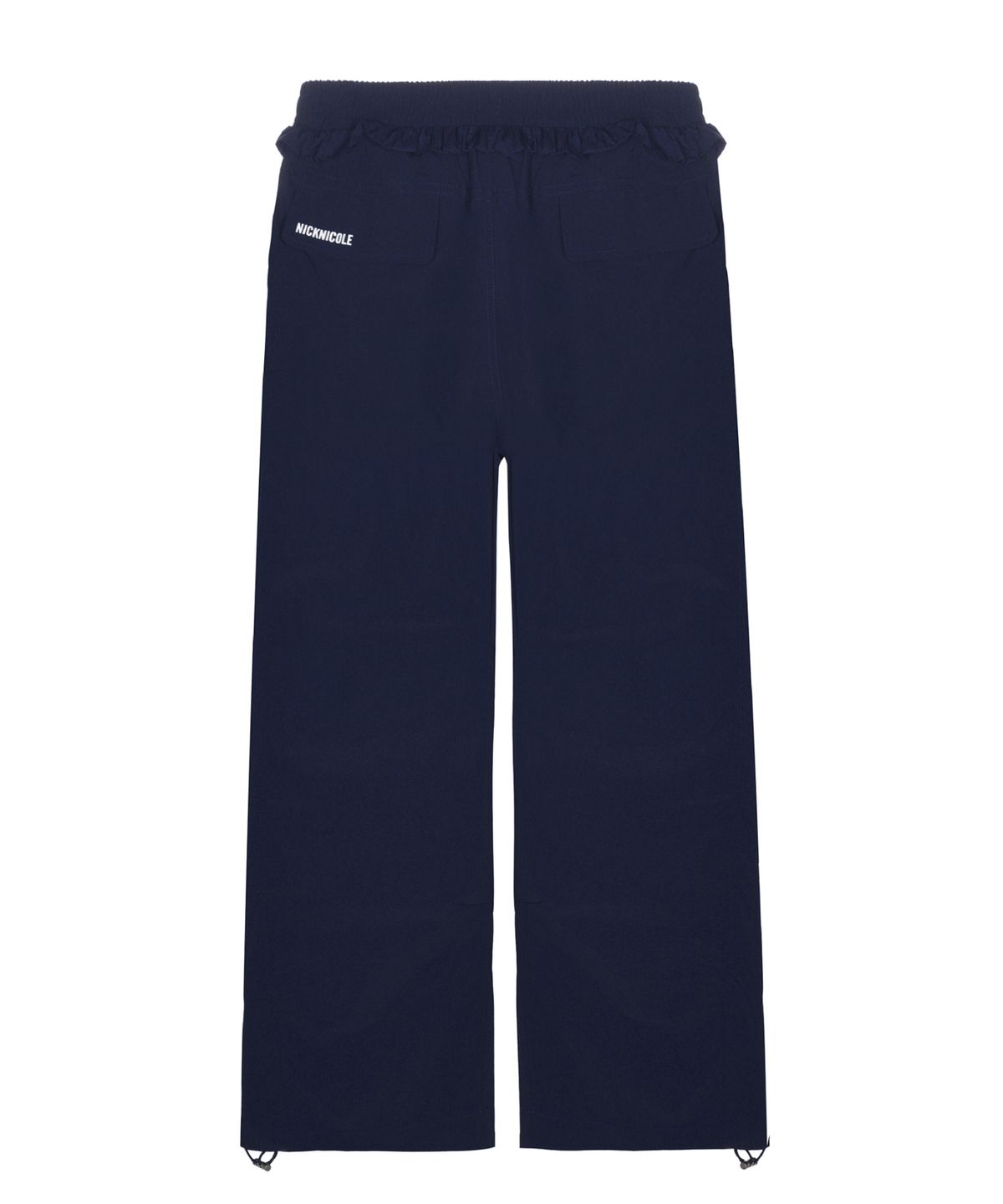 닉앤니콜(NICK&NICOLE) RUFFLE LACE PARACHUTE PANTS_NAVY