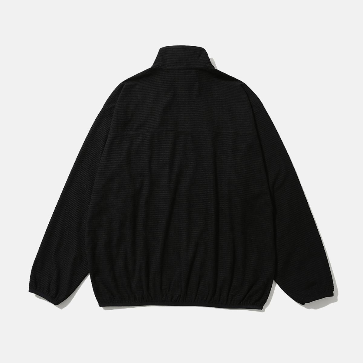 엠피티유(MPTU) [AW25] SQUARE FLEECE HALF-ZIP / BLACK