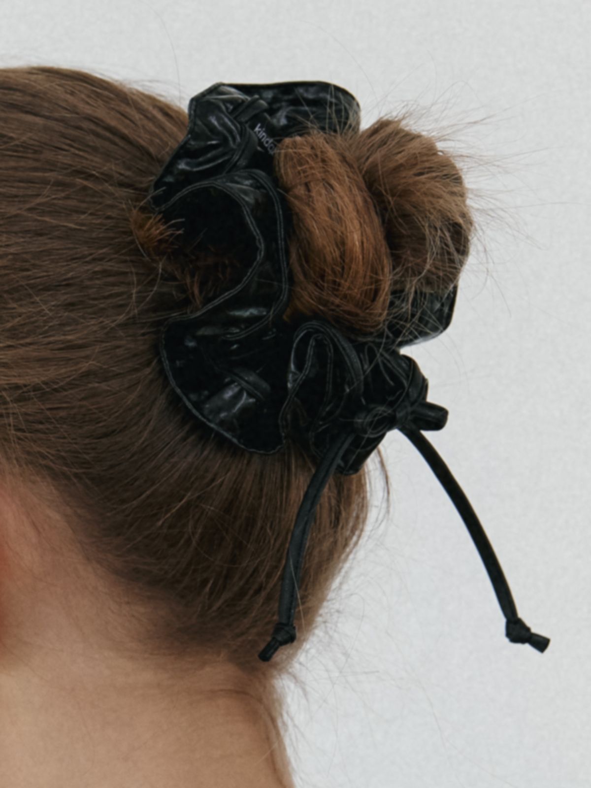 카인더베이비(KINDABABY) amour noir scrunch - black