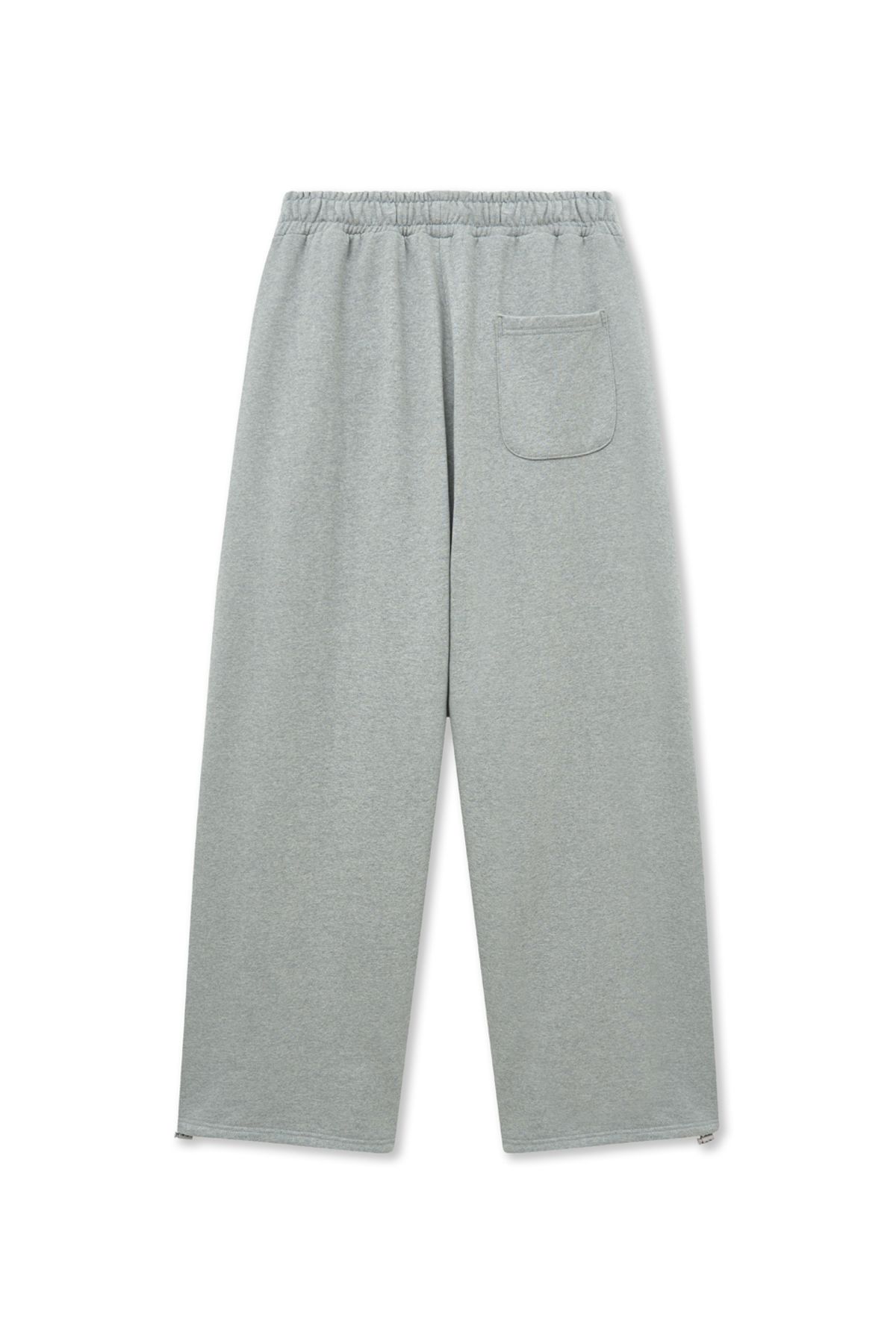 캑터스도넛마켓(CACTUSDONUTMARKET) Cactus Track Line Wide Sweat Pants-Melange gray