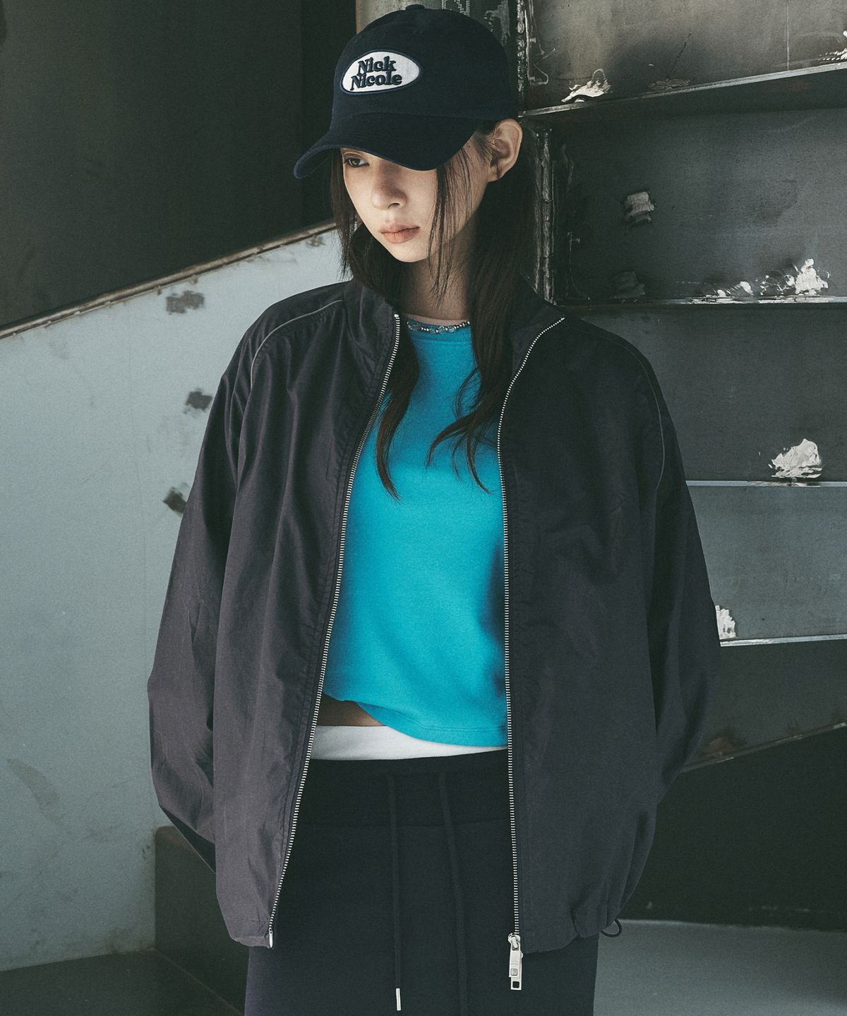 닉앤니콜(NICK&NICOLE) OVERSIZED NICK NICOLE PIPING JUMPER_3 COLOR