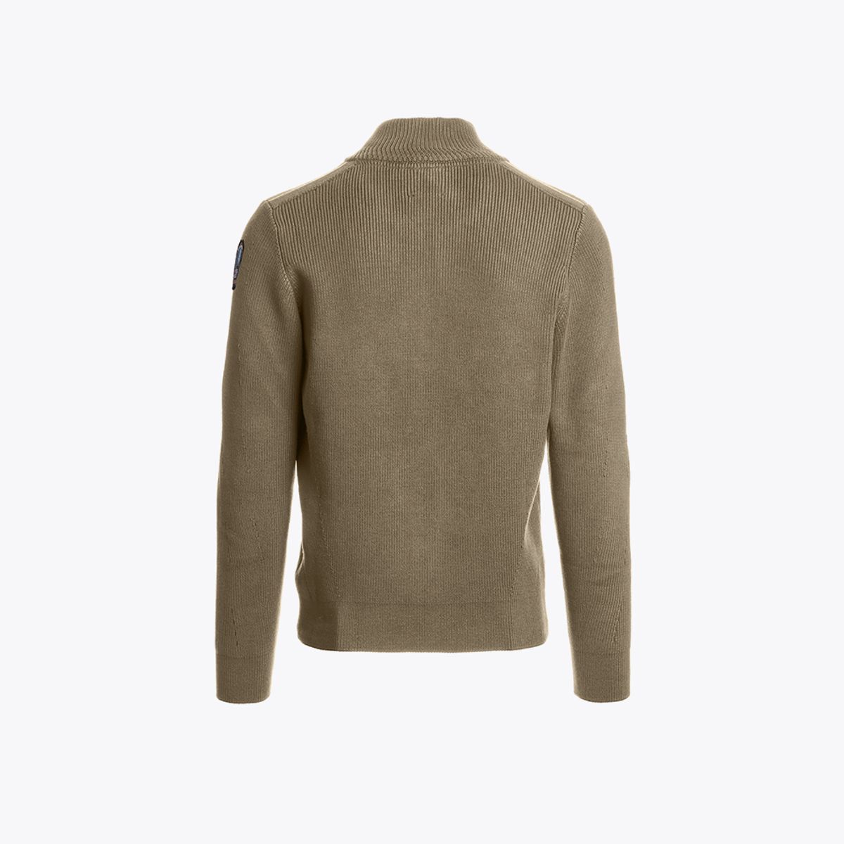 파라점퍼스(PARA JUMPERS) 남성 풀집업 니트 매니-Olive Grey (25WMPMKNRG02PJ0103)
