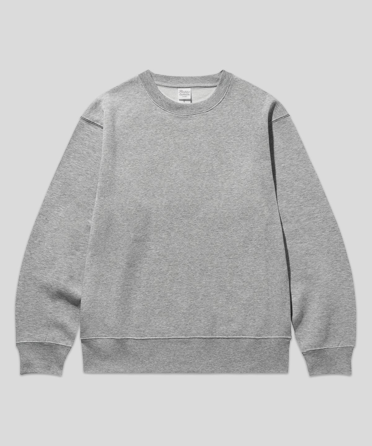 프린트스타(PRINTSTAR) 베이직 오버핏 기모 8.4oz 스웨트 셔츠 맨투맨 - 6 COLOR