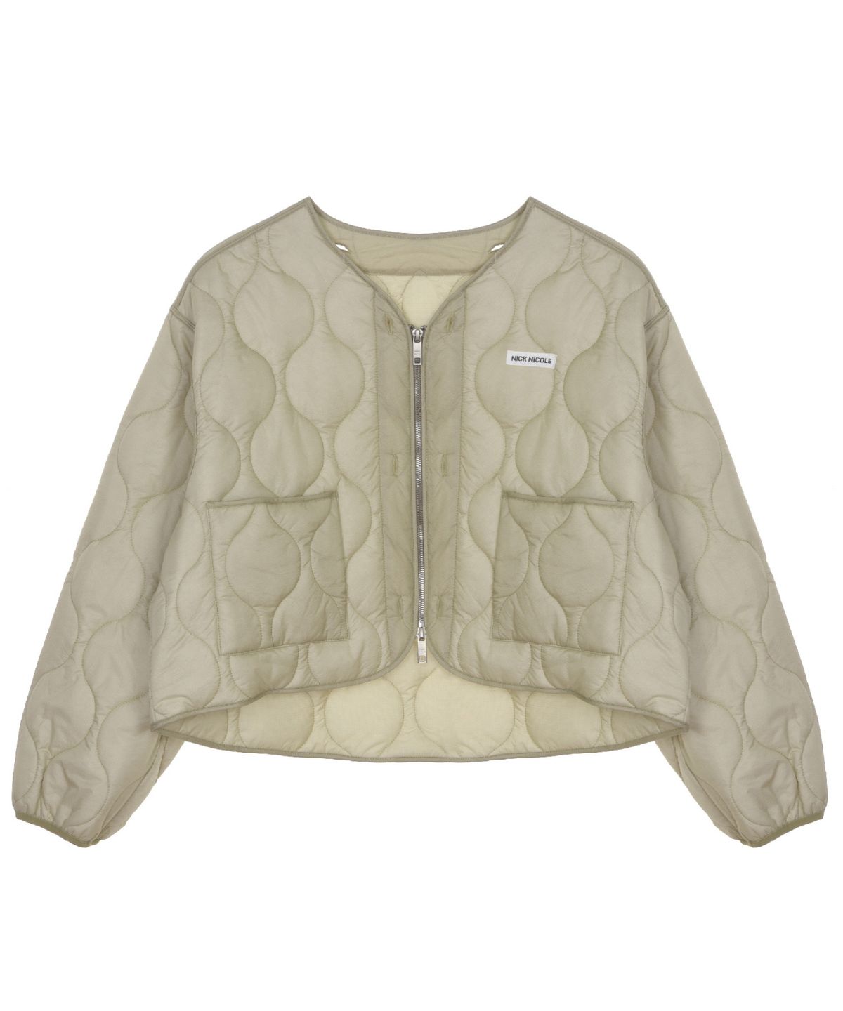 닉앤니콜(NICK&NICOLE) SAFARI DOUBLE BOMBER JUMPER_BEIGE