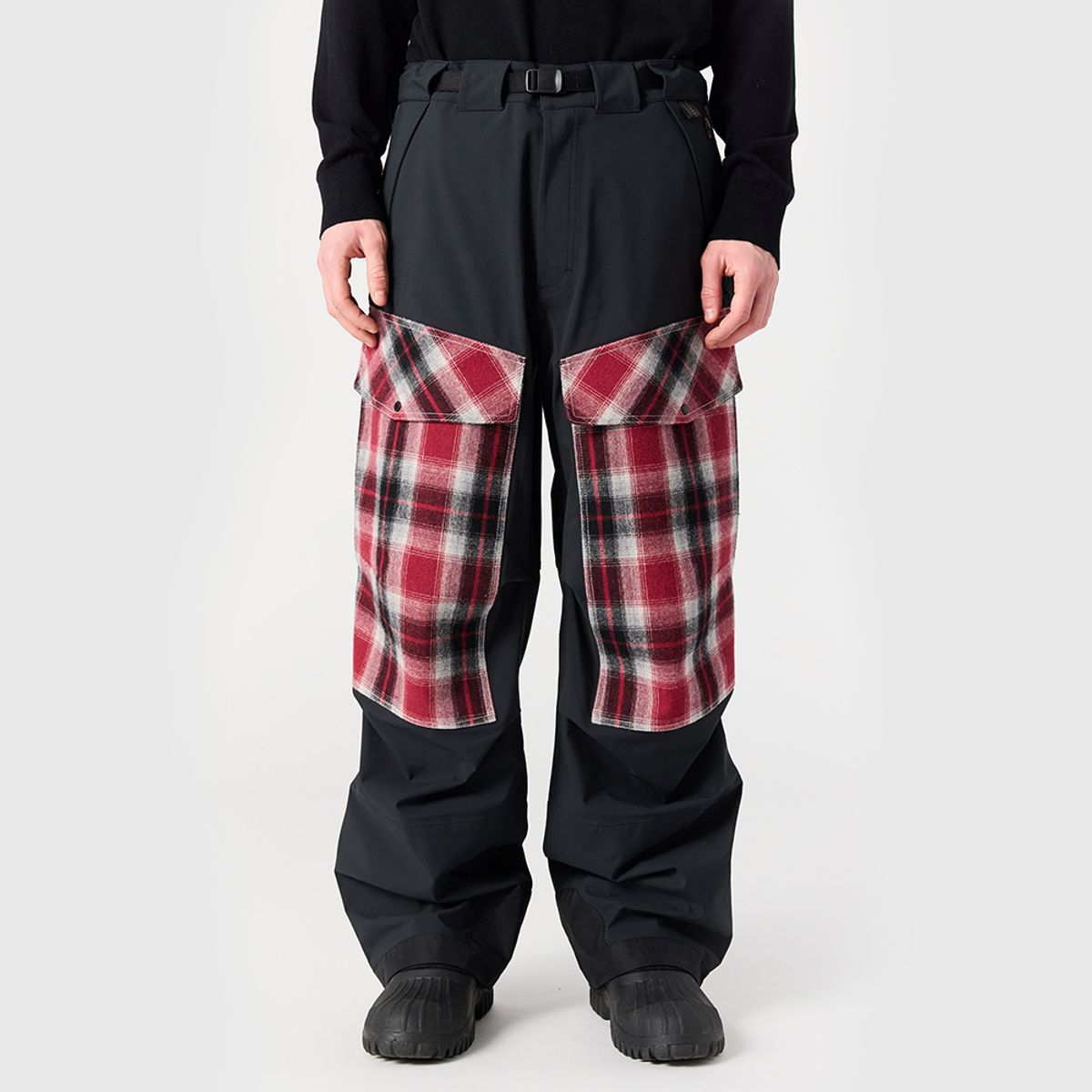 파라점퍼스(PARA JUMPERS) 남성 스키 팬츠 아묵타-Red/Black (25WMPMPAWG03PJM006)