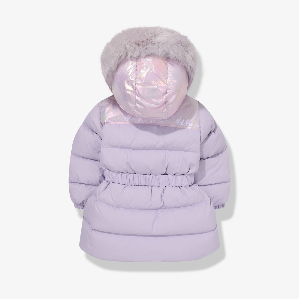 휠라 키즈(FILA KIDS) 구스 글로시 벨티드 롱다운