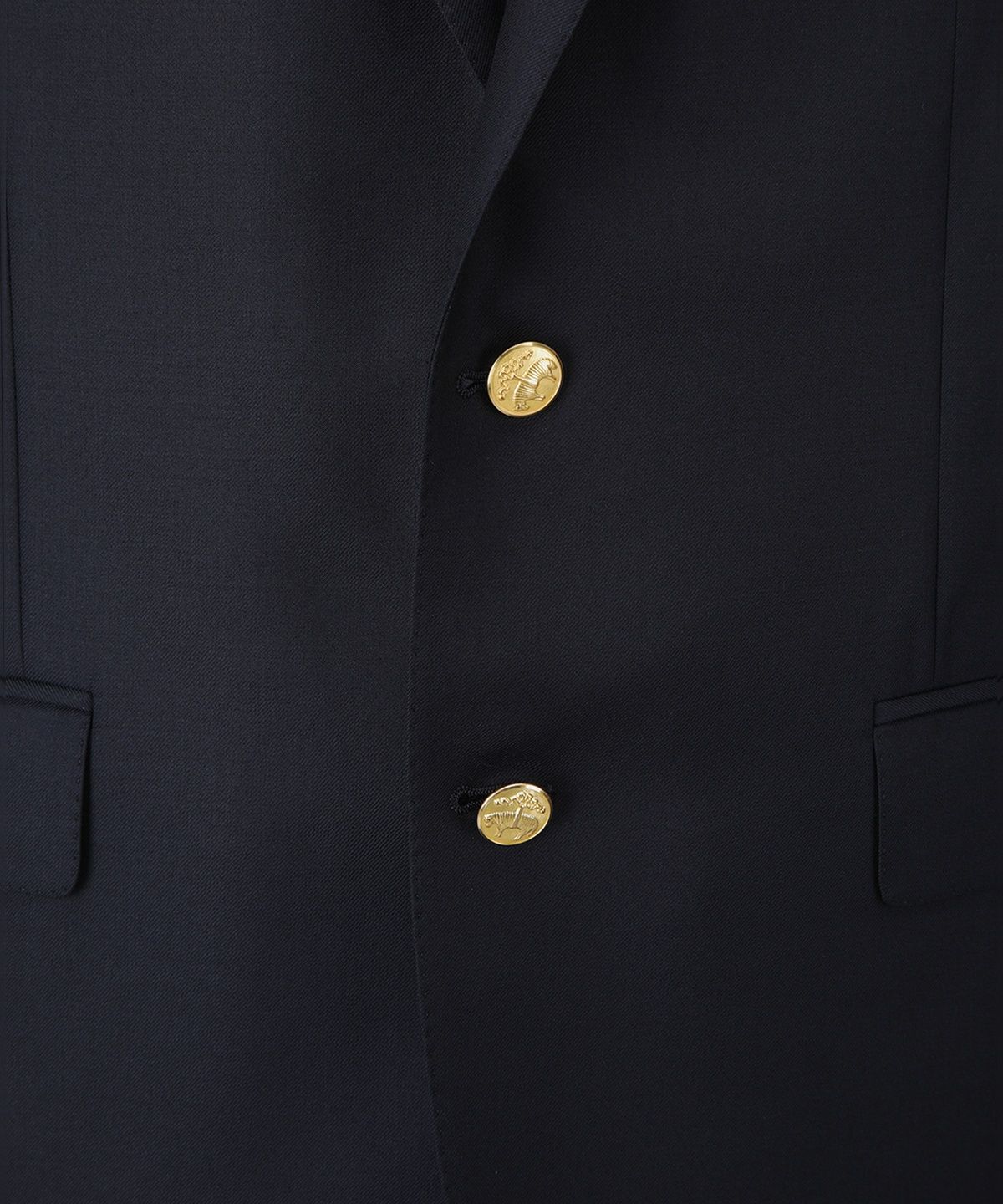 브룩스 브라더스(BROOKS BROTHERS) 클래식핏 싱글 2버튼 금장 블레이저 (네이비) (BBJBMNZ501)