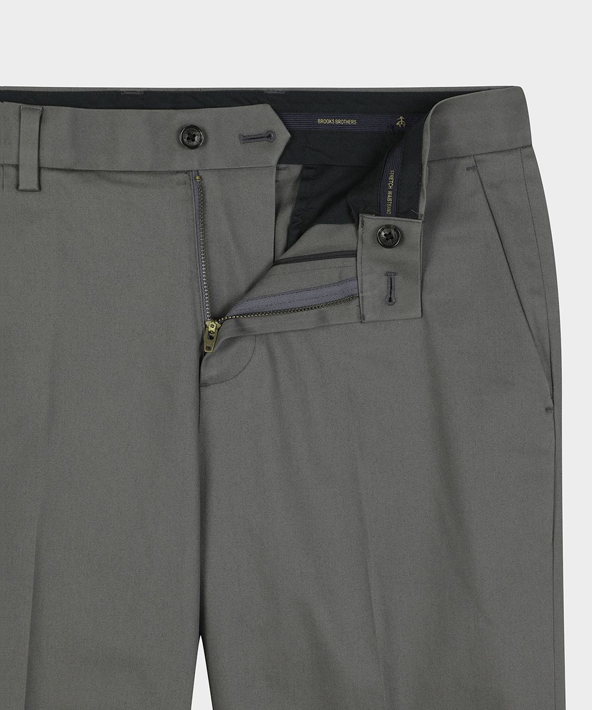 브룩스 브라더스(BROOKS BROTHERS) 레귤러핏 코튼 스트레치 어드밴티지 치노 (마그넷) (BBPCMFZ502)