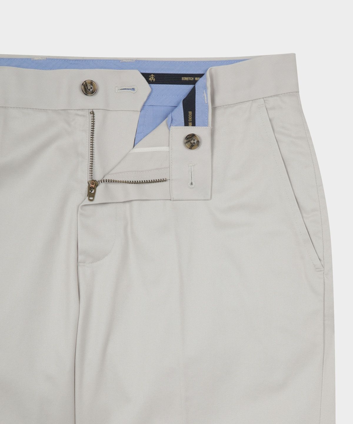 브룩스 브라더스(BROOKS BROTHERS) 슬림핏 라이트웨이트 어드밴티지 치노 (스톤) (BBPCMMZ501)